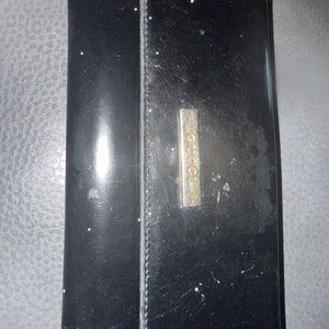 Authentic Gucci Black Leather ladies wallet